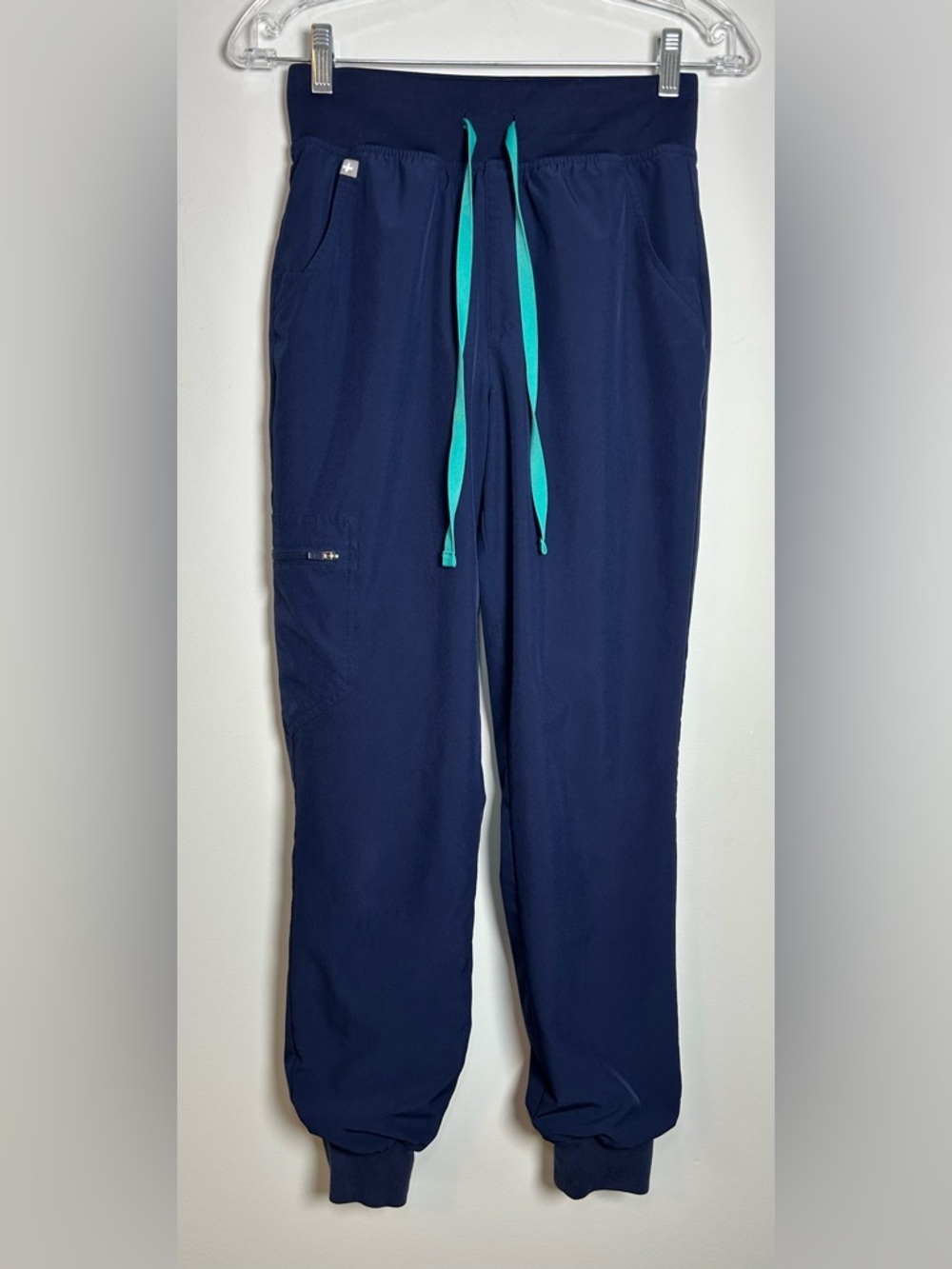 Figs Navy blue Jogger Scrub Pants XS Technical collection stretch Medical